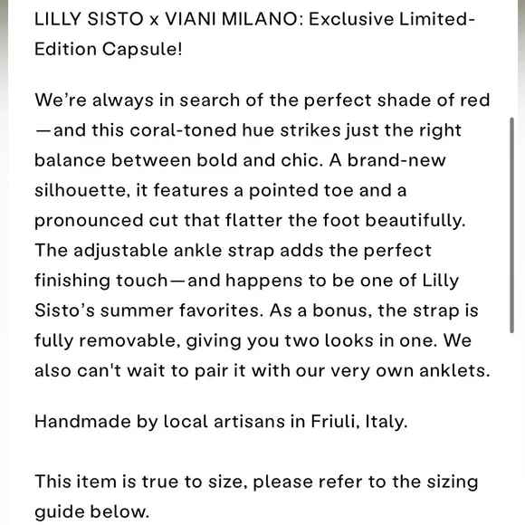 Lilly Sisto x Viani Milano Como Flats - Picture 10 of 10
